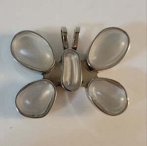 Rebecca Collins Butterfly Pendant Pin Clip